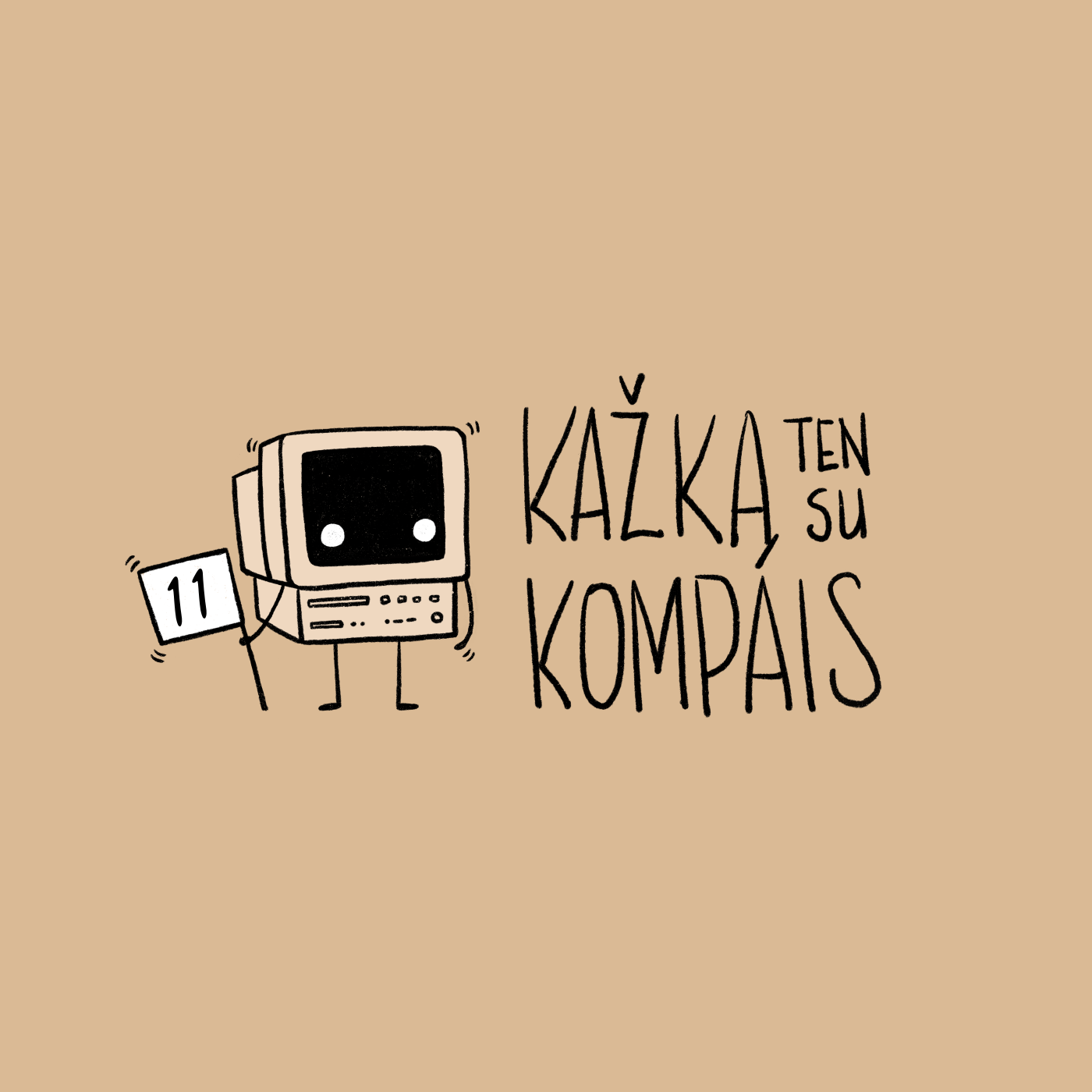 Kažką ten su kompais