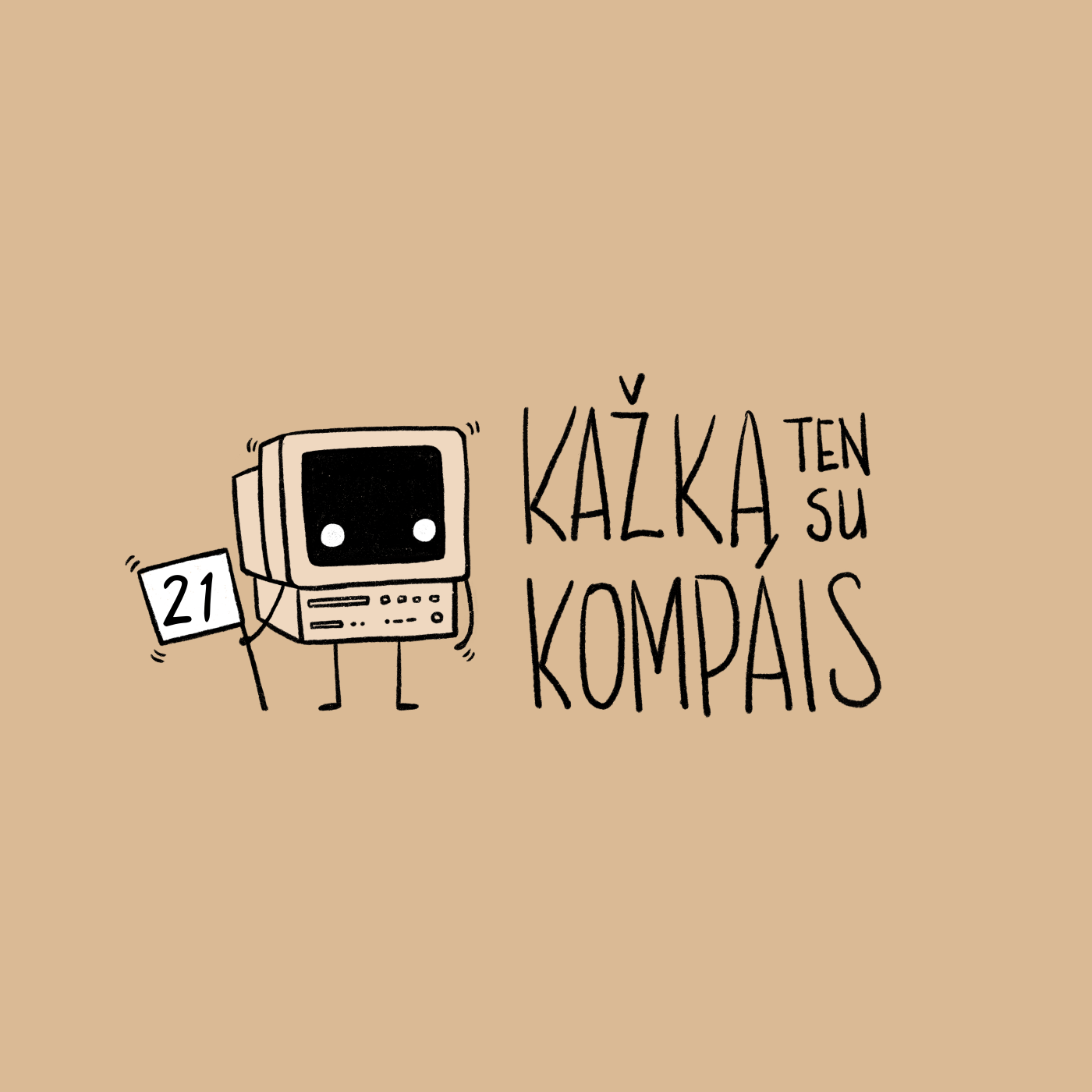 Kažką ten su kompais